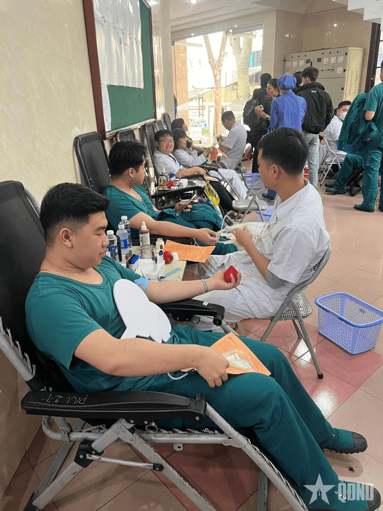 Tuổi trẻ LLVT Thủ đô sôi nổi hưởng ứng Tháng Thanh niên