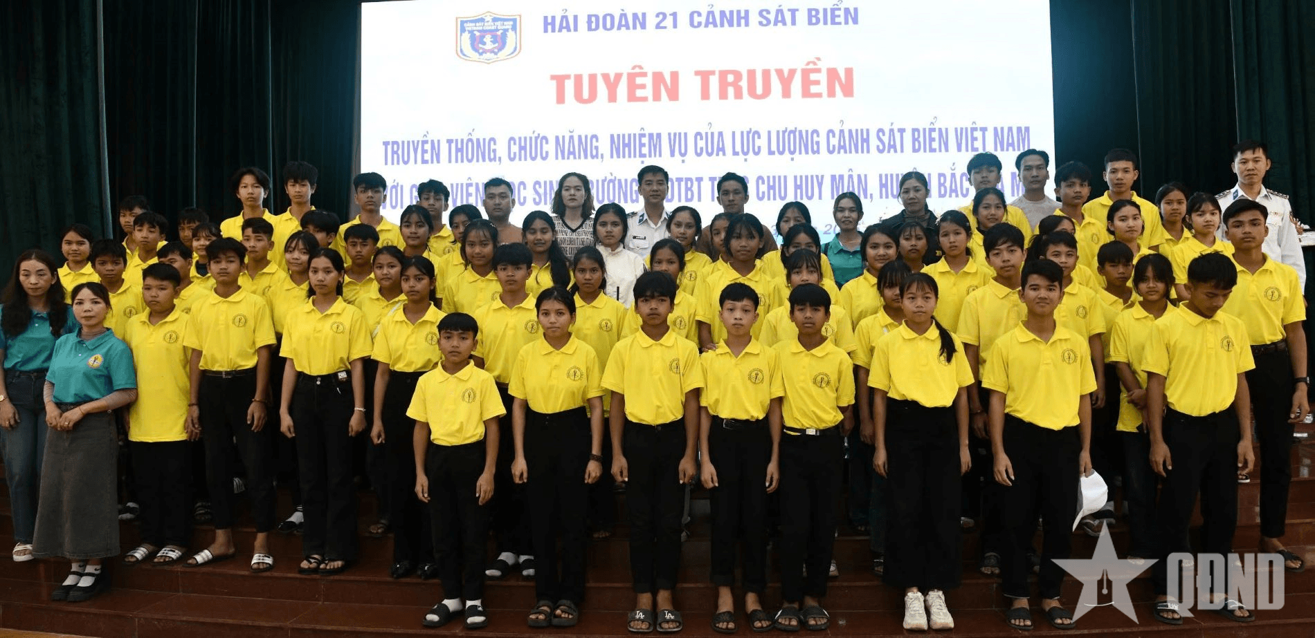 Hải đoàn 21 tuyên truyền chức năng, nhiệm vụ của Cảnh sát biển Việt Nam