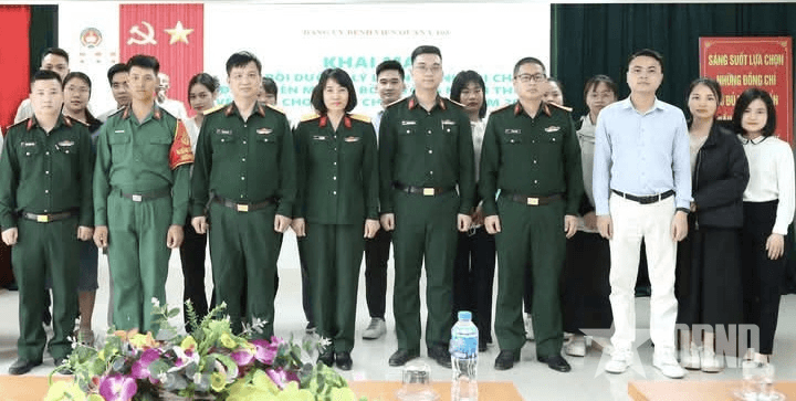 Đảng ủy Bệnh viện Quân y 103 khai mạc Lớp Bồi dưỡng lý luận chính trị cho đảng viên mới