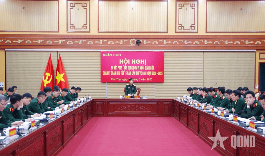 Quân khu 2 sơ kết Phong trào Thi đua "Xây dựng đơn vị nuôi quân giỏi, quản lý quân nhu tốt" 5 năm lần thứ IV