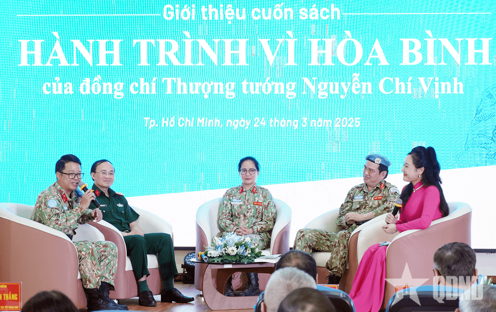 Giới thiệu sách “Hành trình vì hòa bình” của cố Thượng tướng Nguyễn Chí Vịnh tại phía Nam