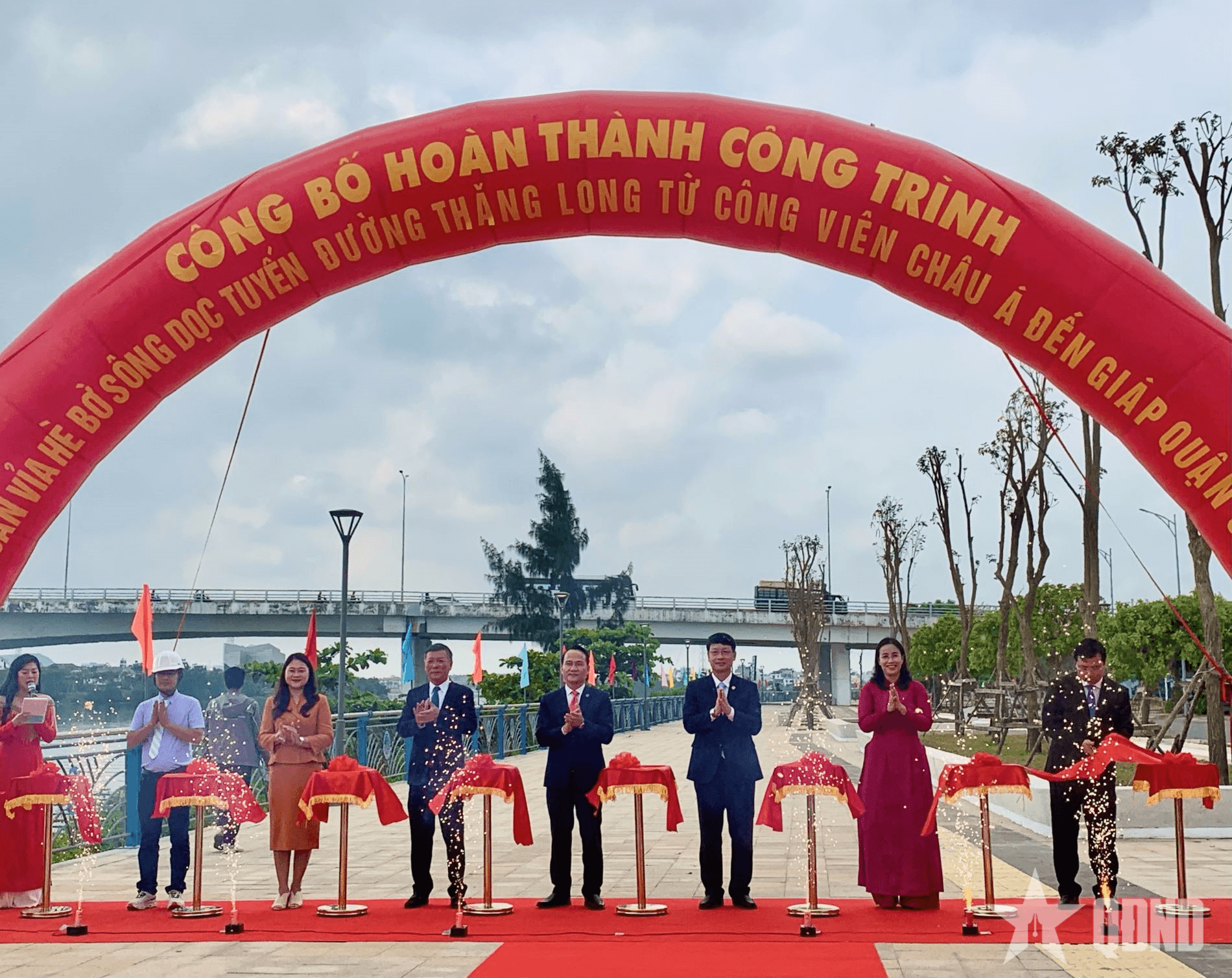 Đà Nẵng hoàn thành công trình cải tạo cảnh quan dọc tuyến đường Thăng Long