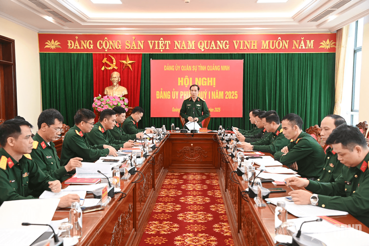 Đảng ủy Quân sự tỉnh Quảng Ninh triển khai phương hướng nhiệm vụ quý II năm 2025
