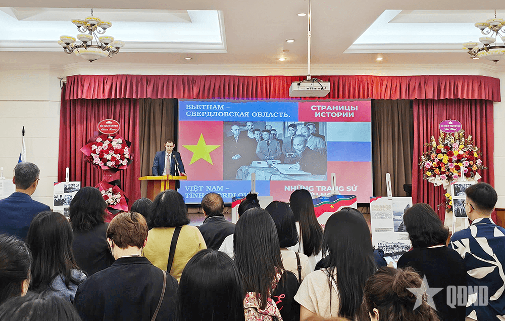 Triển lãm “Việt Nam - Tỉnh Sverdlovsk: Những trang sử hữu nghị”