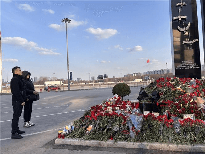 Nga khánh thành đài tưởng niệm nạn nhân vụ khủng bố tại Crocus City Hall