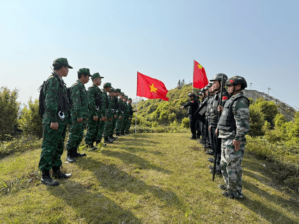 Đồn Biên phòng Sơn Vĩ tuần tra liên hợp và thực thi pháp luật trên biên giới