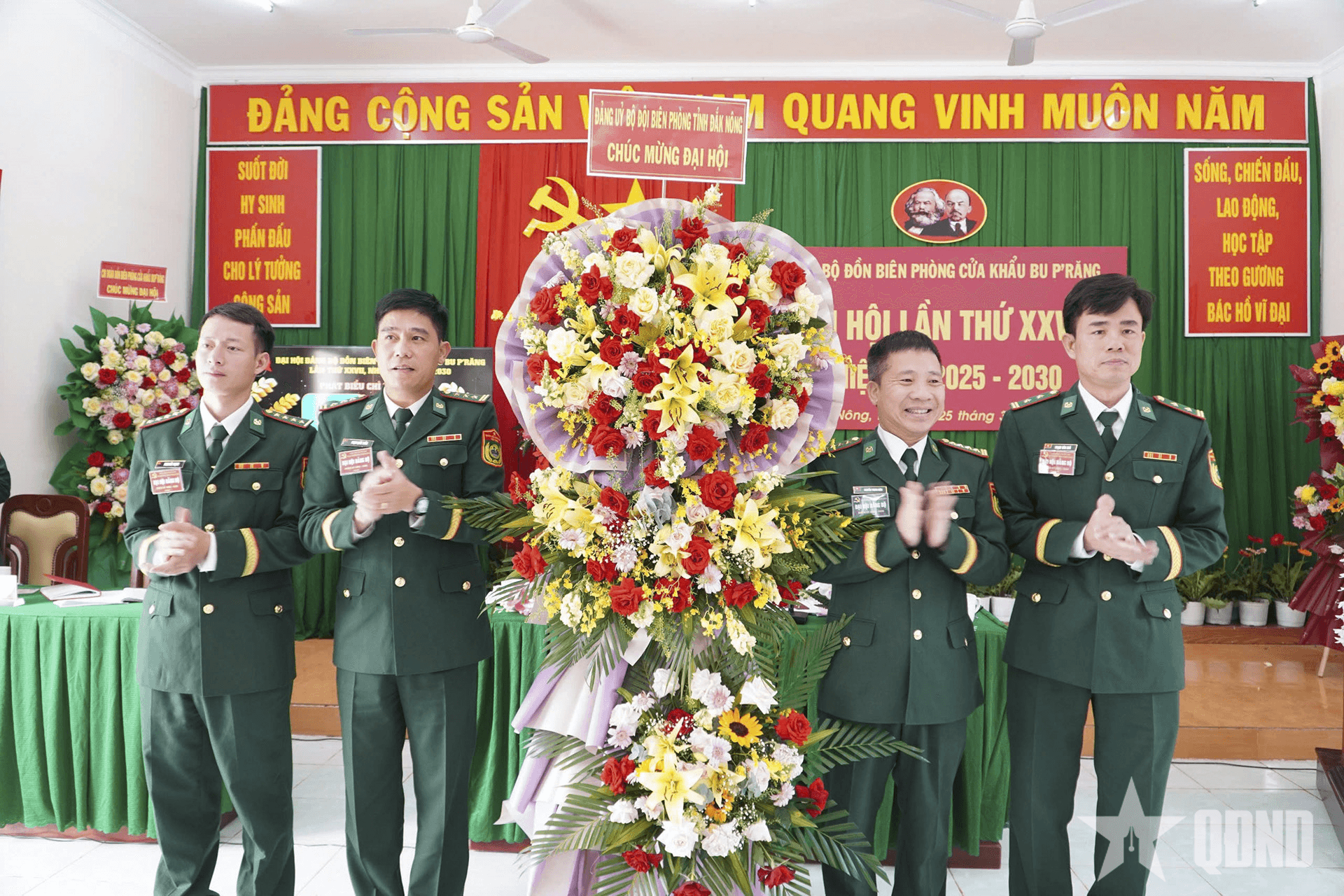 Đại hội Đảng bộ Đồn Biên phòng Cửa khẩu Bu P’răng nhiệm kỳ 2025-2030