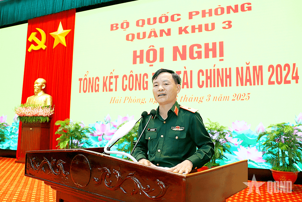 Quân khu 3: Tổng kết công tác tài chính năm 2024