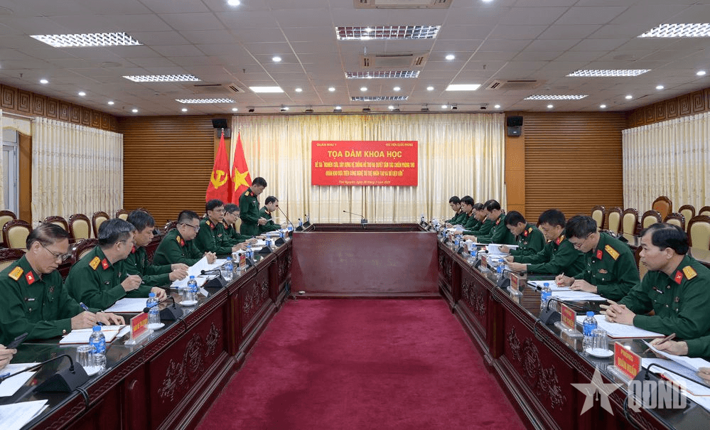 Học viện Quốc phòng và Quân khu 1 tọa đàm khoa học đề tài cấp Quốc gia