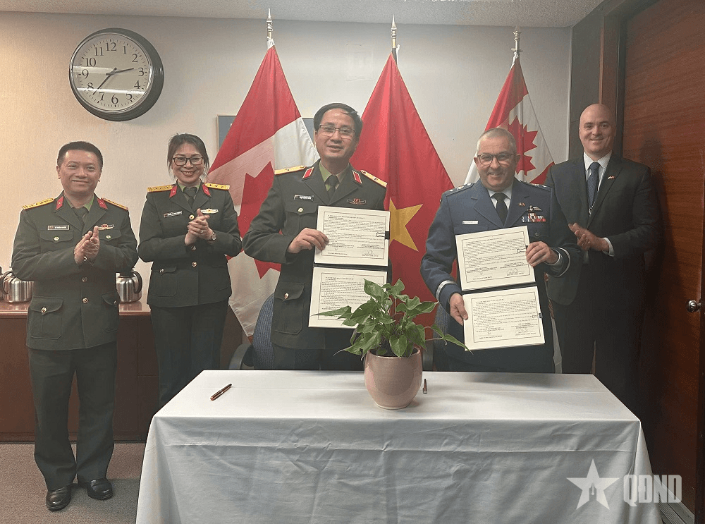 Việt Nam và Canada ký kết danh mục hợp tác trong lĩnh vực gìn giữ hòa bình Liên hợp quốc