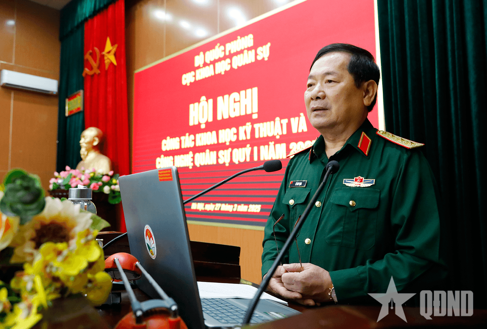 Thượng tướng Lê Huy Vịnh: Đẩy mạnh hoạt động chuyển giao công nghệ, hợp tác khoa học và công nghệ