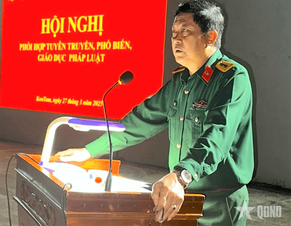 Viện Kiểm sát quân sự khu vực 52 phối hợp tuyên truyền, phổ biến giáo dục pháp luật