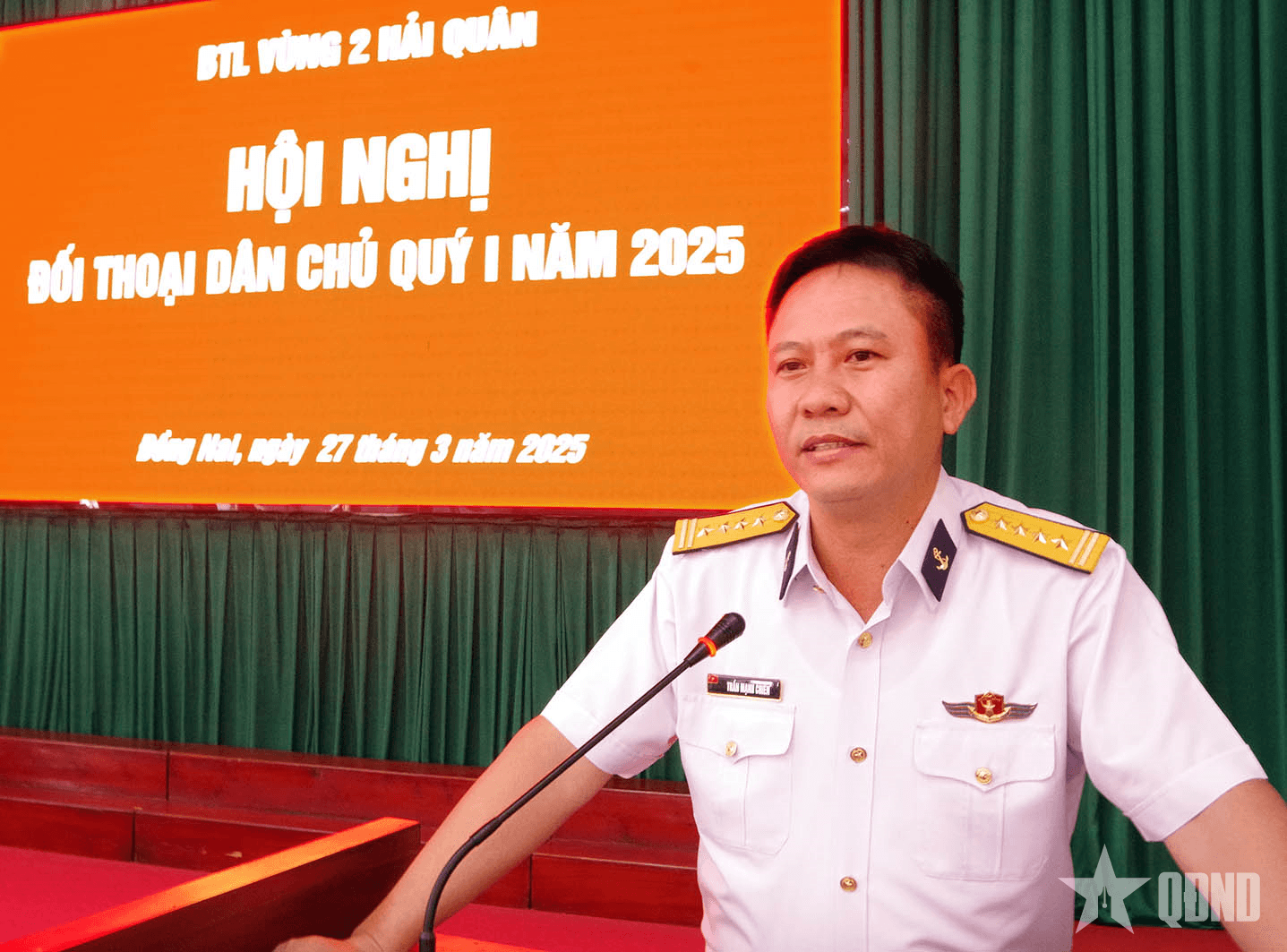 Trung tâm Bảo đảm kỹ thuật Vùng 2 Hải quân phát huy hiệu quả Quy chế dân chủ cơ sở