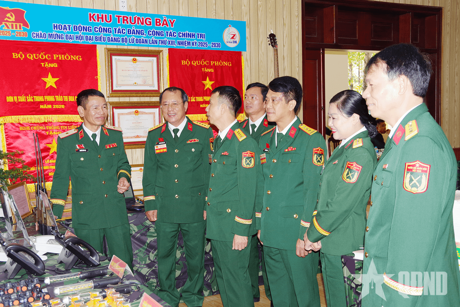 Lữ đoàn 596: Nâng cao chất lượng bảo đảm thông tin liên lạc trong mọi nhiệm vụ