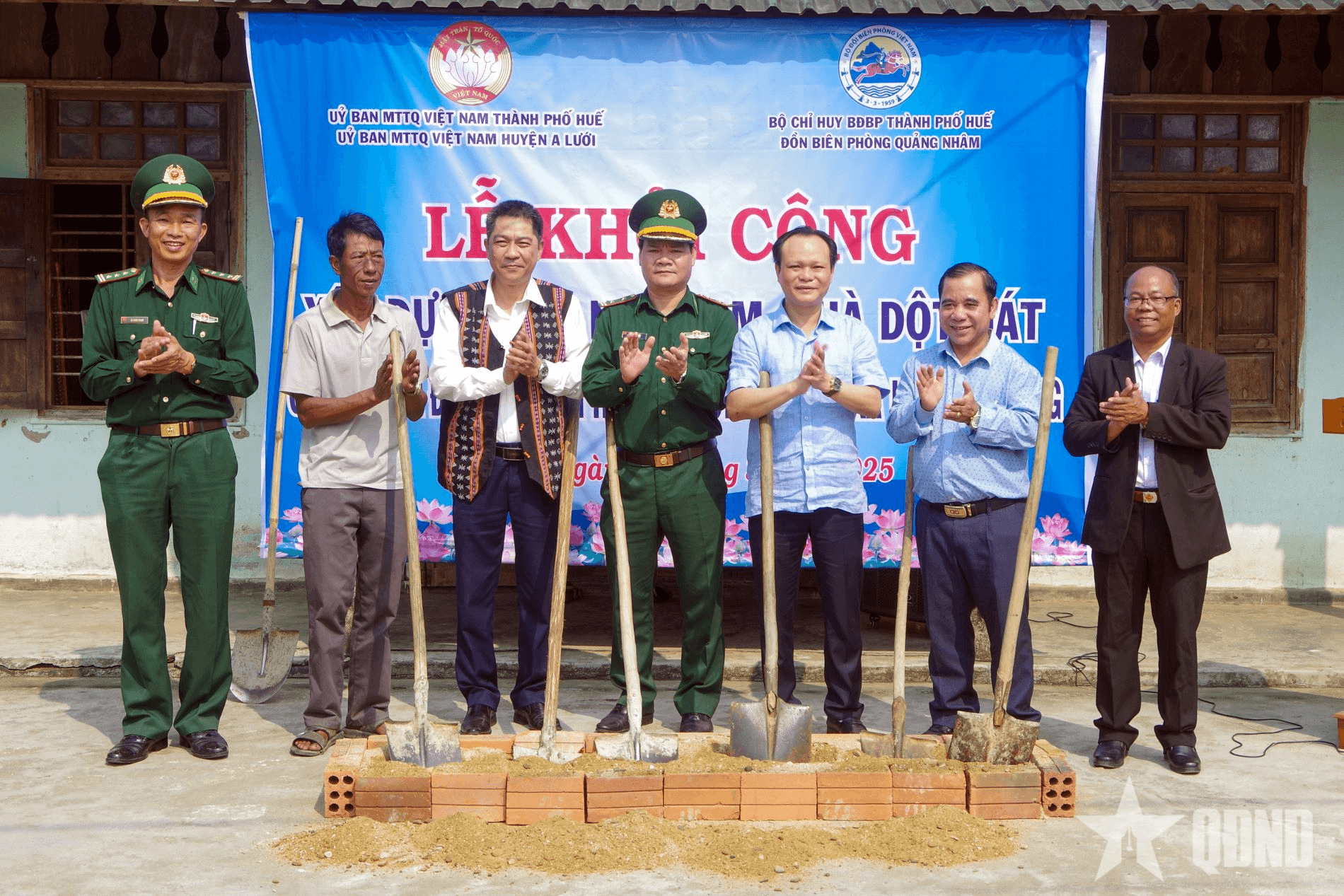 Khởi công xây dựng xóa 4 nhà tạm, nhà dột nát tại huyện A Lưới