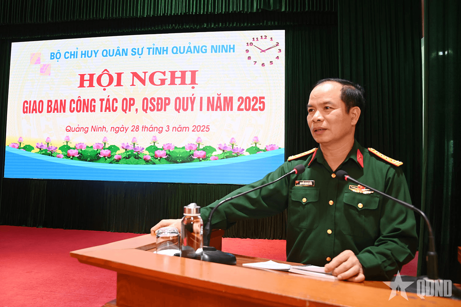 Triển khai phương hướng nhiệm vụ công tác quốc phòng, quân sự địa phương Quý II-2025