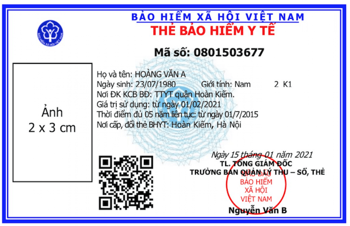 Những trường hợp nào được cấp thẻ bảo hiểm y tế giấy từ ngày 1-6?