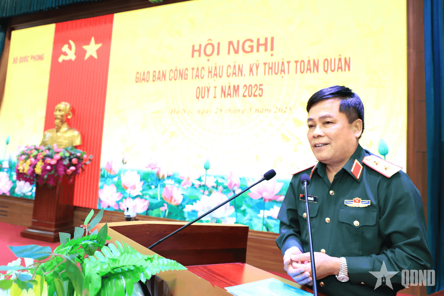 Triển khai, thực hiện tốt công tác bảo đảm hậu cần, kỹ thuật cho các nhiệm vụ