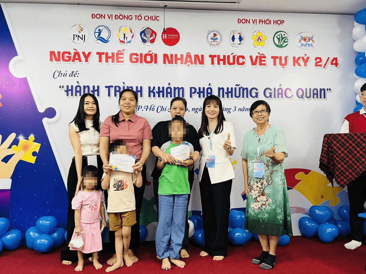Hành trình khám phá những giác quan: Nâng cao nhận thức về tự kỷ ở trẻ em