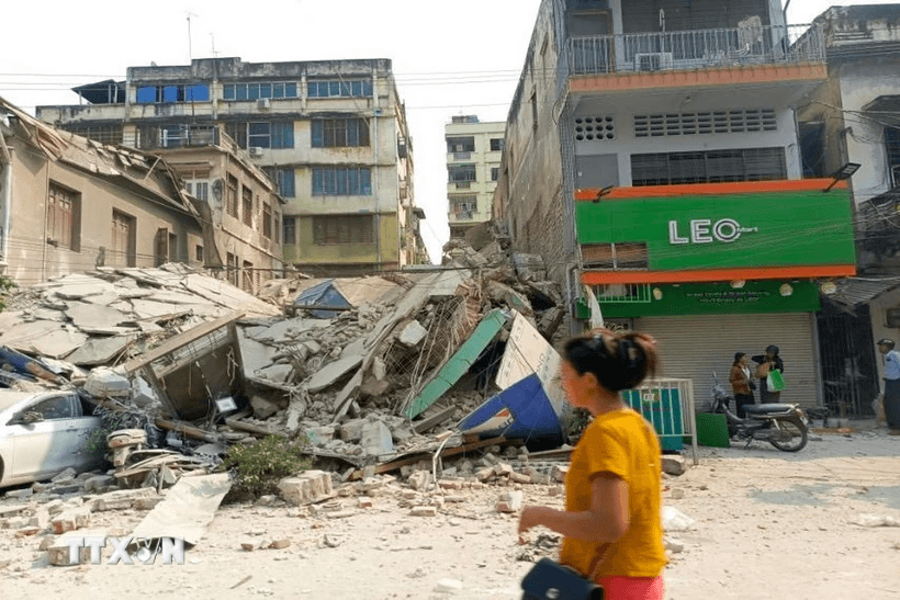 Động đất tại Myanmar: Cảnh báo nguy cơ xảy ra thêm các trận động đất
