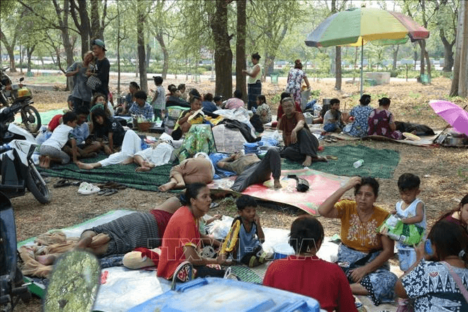 Động đất tại Myanmar: Xác nhận 1.644 người đã thiệt mạng