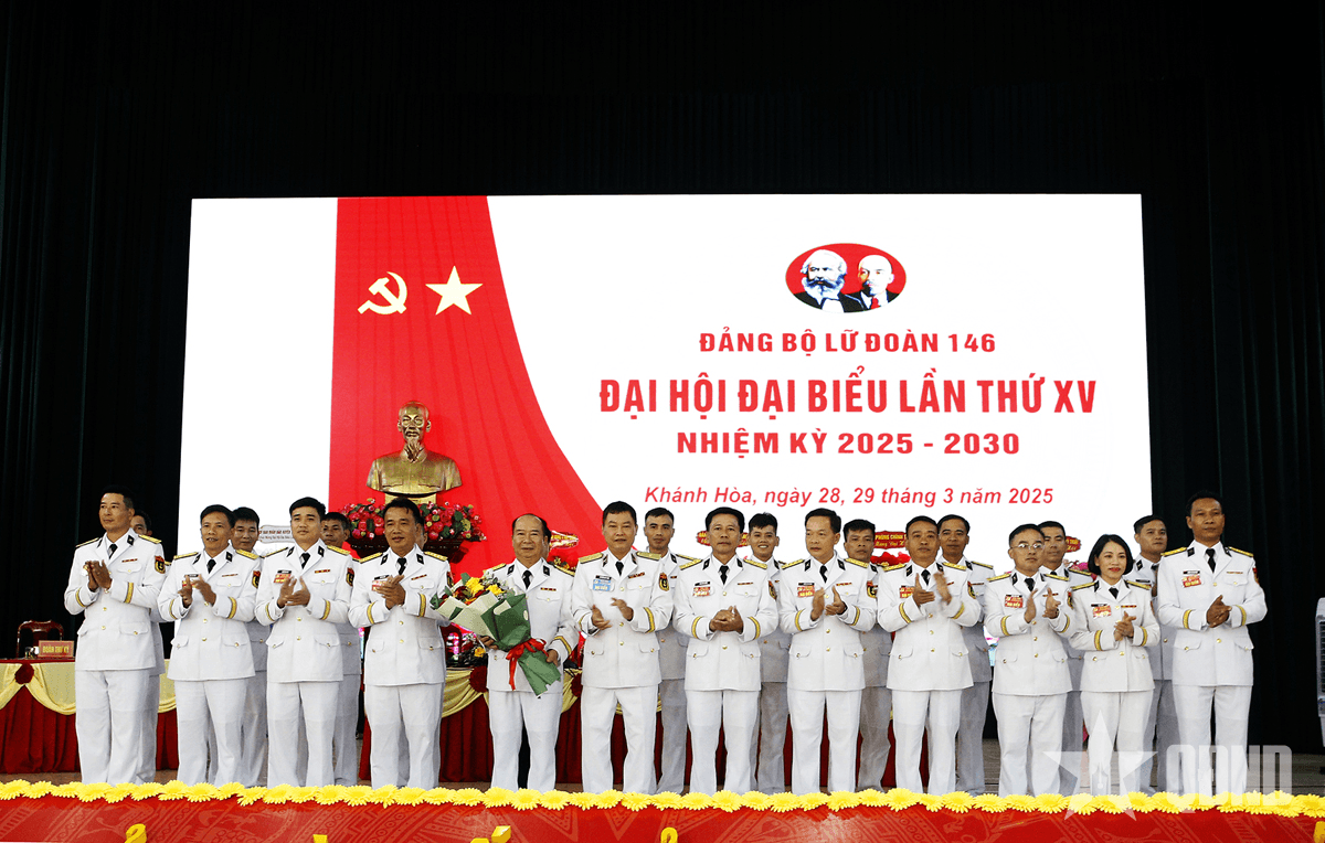 Lữ đoàn 146 tổ chức thành công Đại hội đại biểu lần thứ XV nhiệm kỳ 2025-2030