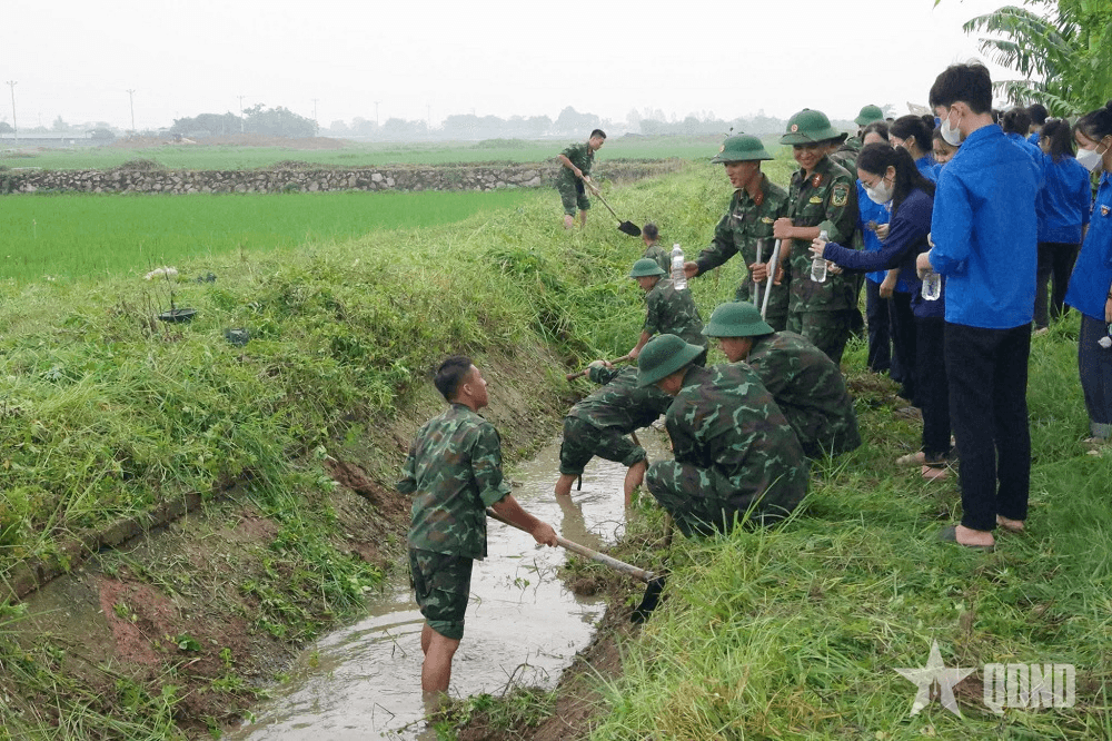 Tuổi trẻ Trung đoàn 58 sôi nổi các hoạt động Tháng Thanh niên