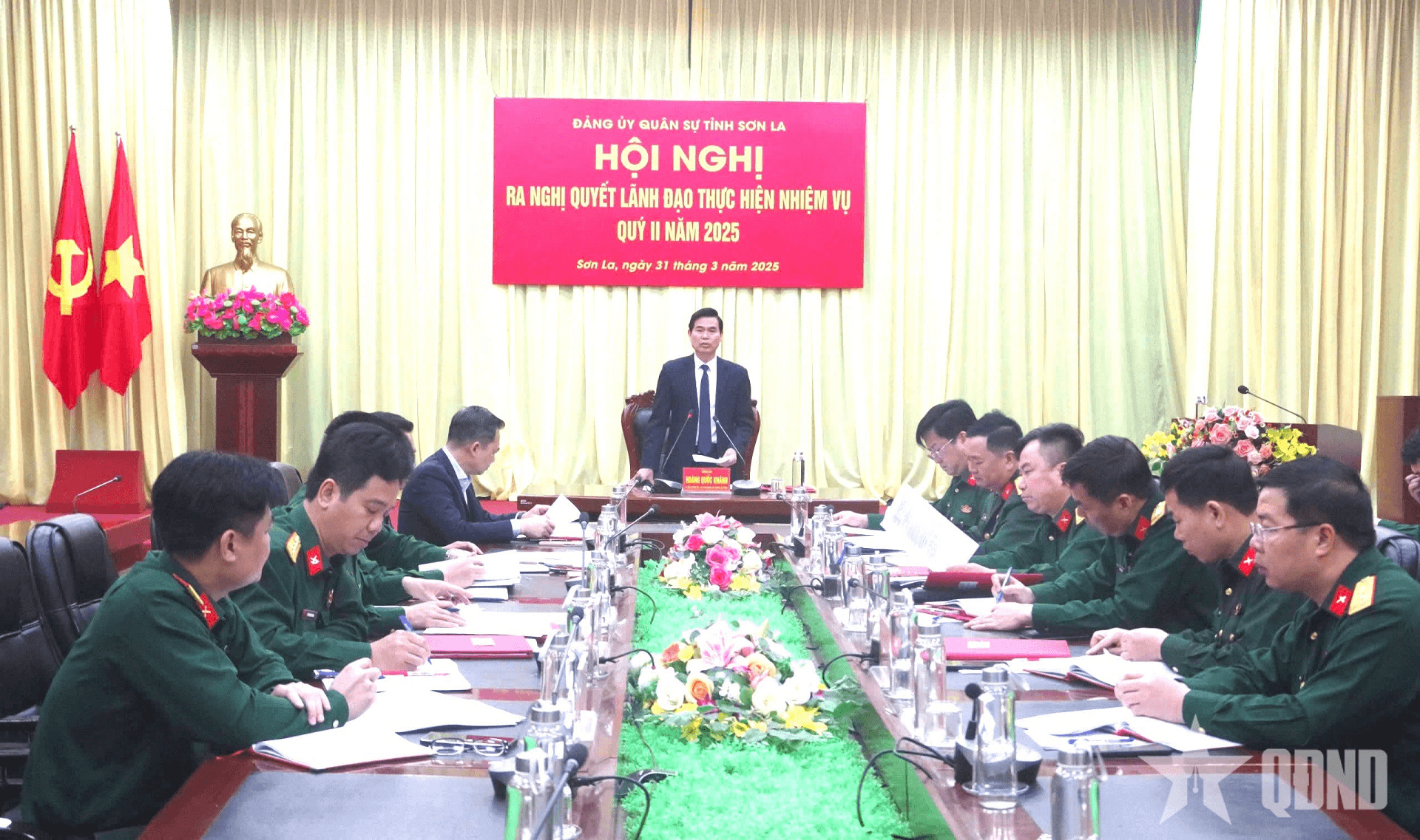 Đảng ủy Quân sự tỉnh Sơn La ra nghị quyết lãnh đạo quý II-2025