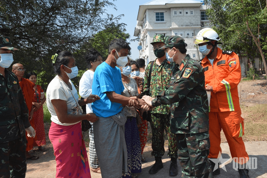 Một ngày cùng đồng đội ở Naypyidaw