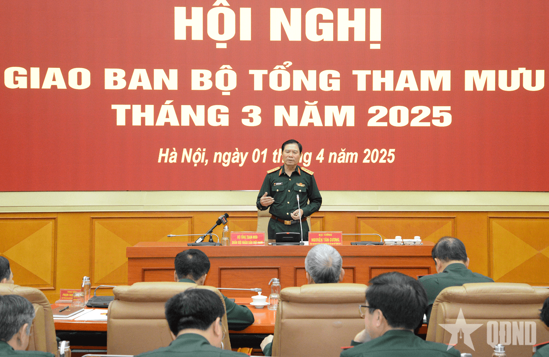 Đại tướng Nguyễn Tân Cương: Toàn quân duy trì nghiêm chế độ sẵn sàng chiến đấu, nắm chắc tình hình địa bàn trọng điểm