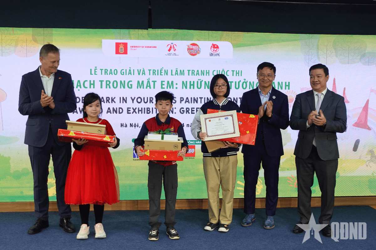Trao giải Cuộc thi “Đan Mạch trong mắt em - Những sáng kiến xanh”
