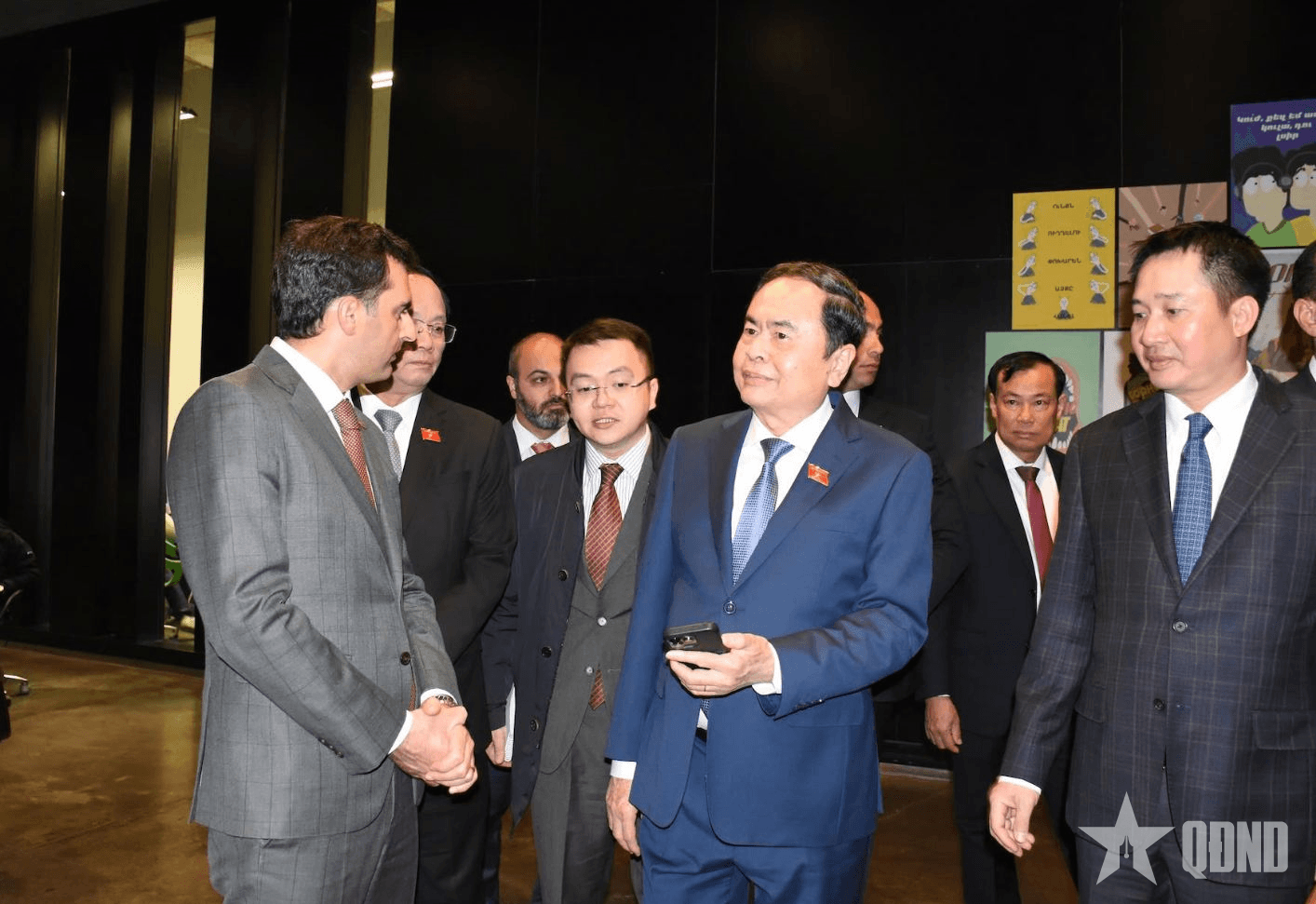 Chủ tịch Quốc hội Trần Thanh Mẫn tham quan Trung tâm Công nghệ sáng tạo TUMO, Armenia