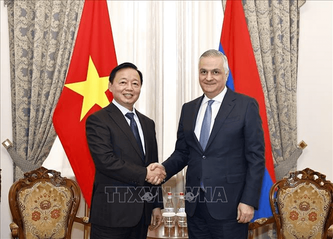Thúc đẩy sớm thiết lập Ủy ban Liên Chính phủ giữa Việt Nam-Armenia