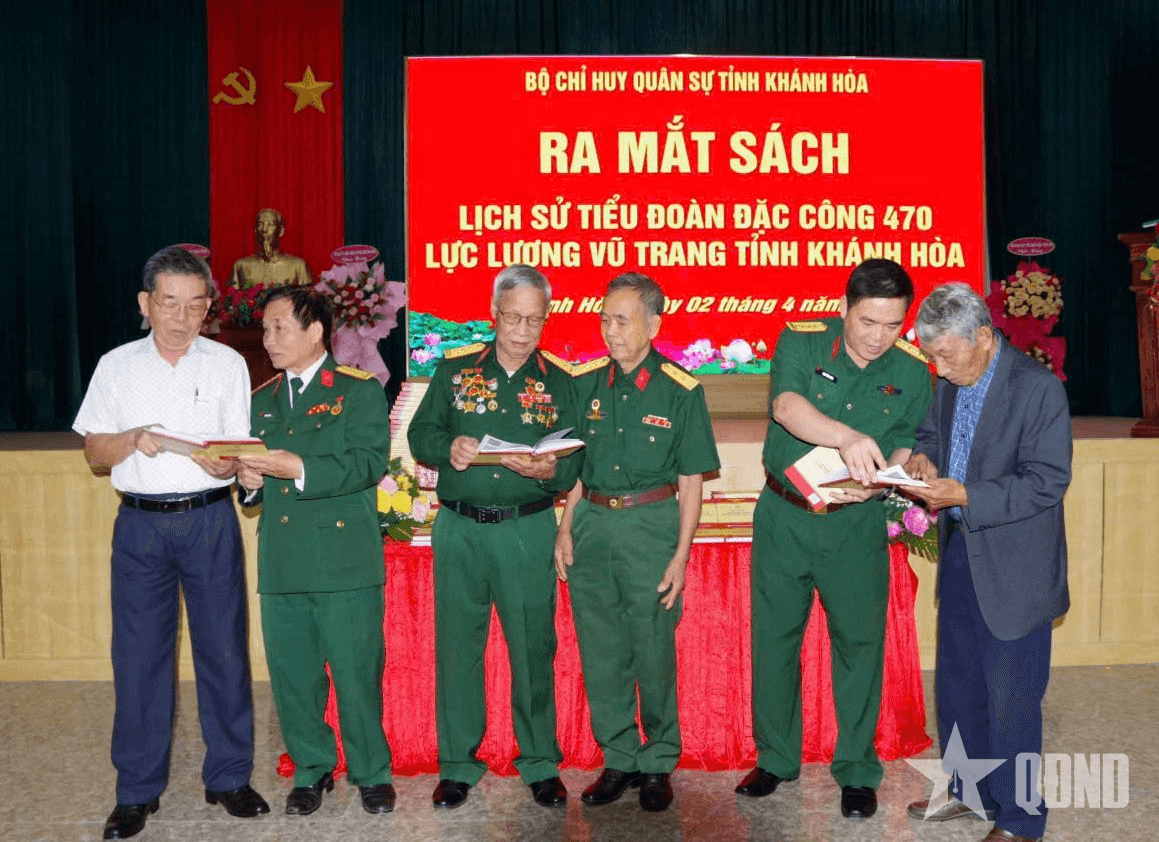 Ra mắt cuốn sách "Lịch sử Tiểu đoàn Đặc công 470, lực lượng vũ trang tỉnh Khánh Hòa”