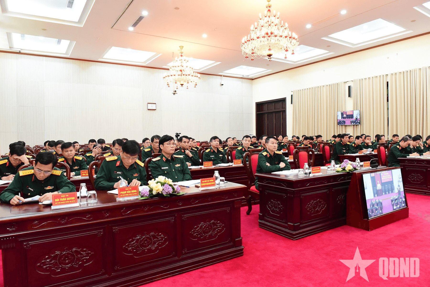 Bộ Tổng Tham mưu tổ chức Hội nghị giao ban công tác Đảng, công tác chính trị quý I, năm 2025