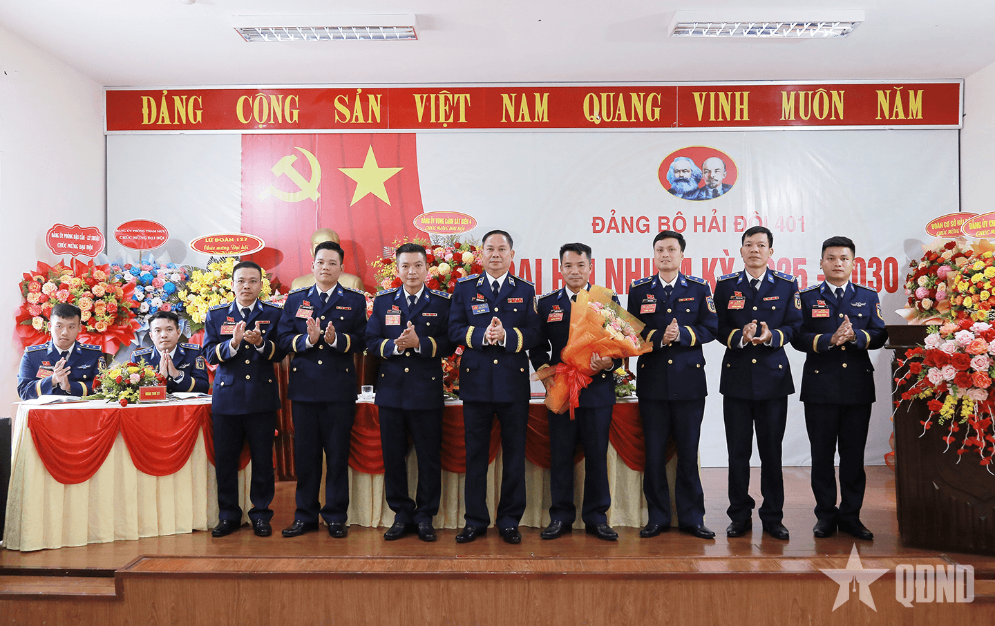 Đảng bộ Hải đội 401 tổ chức thành công Đại hội nhiệm kỳ 2025-2030