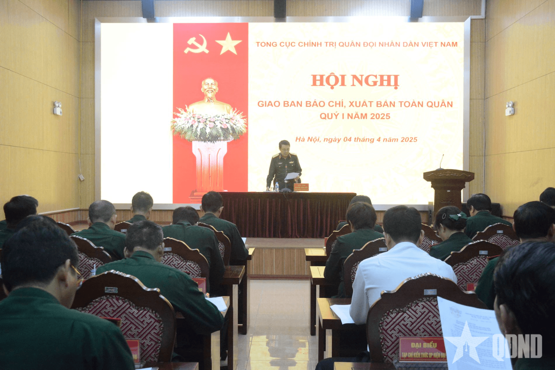 Hội nghị giao ban báo chí, xuất bản toàn quân Quý I-2025