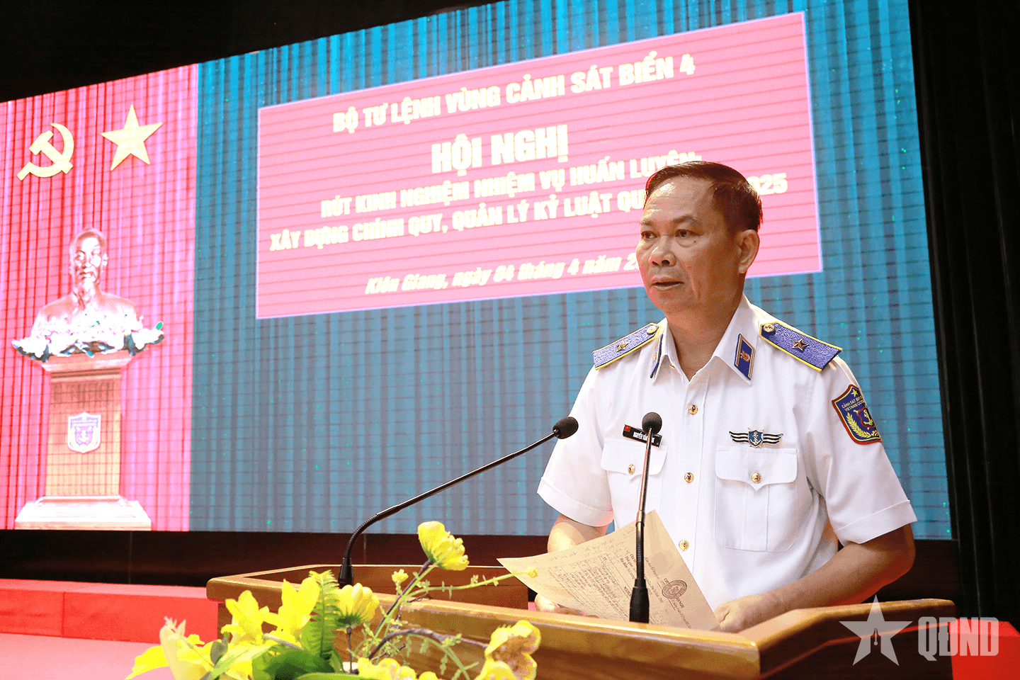 Bộ tư lệnh Vùng Cảnh sát biển 4 nâng cao chất lượng huấn luyện, xây dựng chính quy, quản lý kỷ luật
