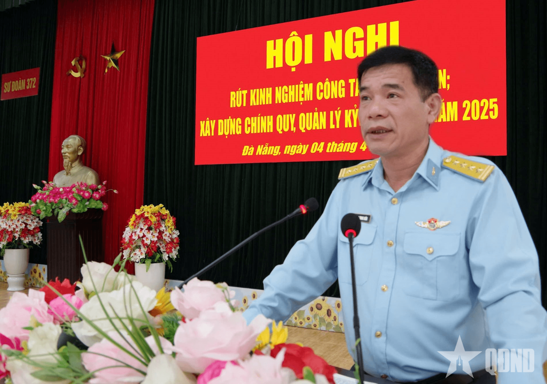 Sư đoàn Không quân 372 rút kinh nghiệm công tác huấn luyện, xây dựng chính quy, quản lý kỷ luật