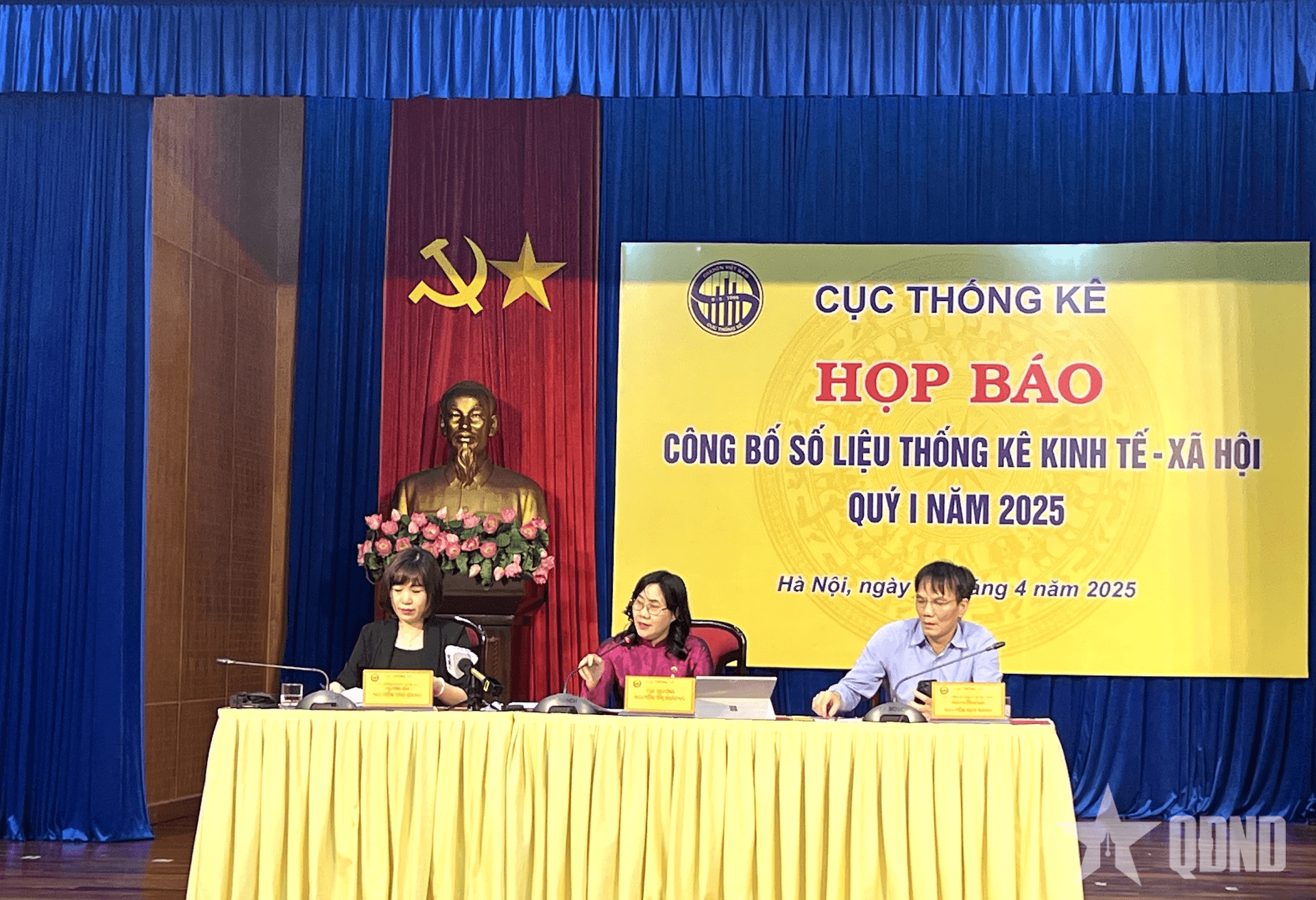 Công bố số liệu thống kê kinh tế-xã hội quý I-2025