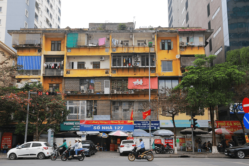 Những khu tập thể “già nua”