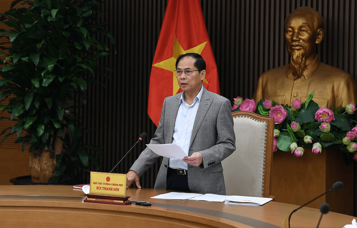 Phó thủ tướng Bùi Thanh Sơn: Tiếp tục các biện pháp ngoại giao để tác động Hoa Kỳ có giải pháp phù hợp