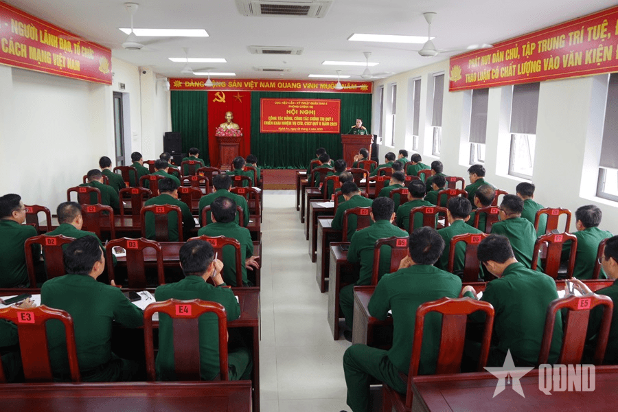 Cục Hậu cần - Kỹ thuật Quân khu 4 triển khai nhiệm vụ công tác Đảng, công tác chính trị Quý II năm 2025