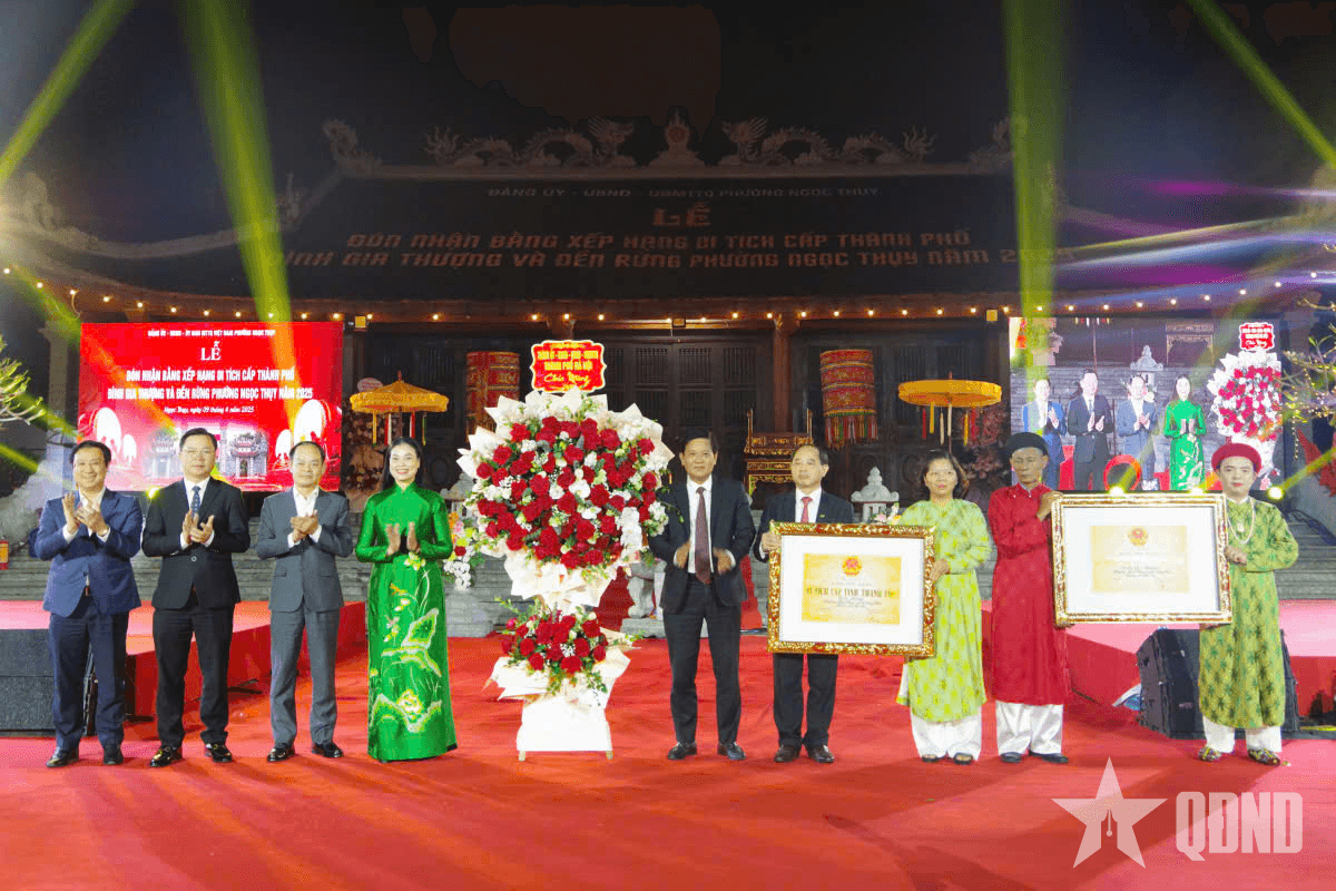 Hà Nội: Đình Gia Thượng và Đền Rừng đón nhận Bằng xếp hạng di tích cấp thành phố