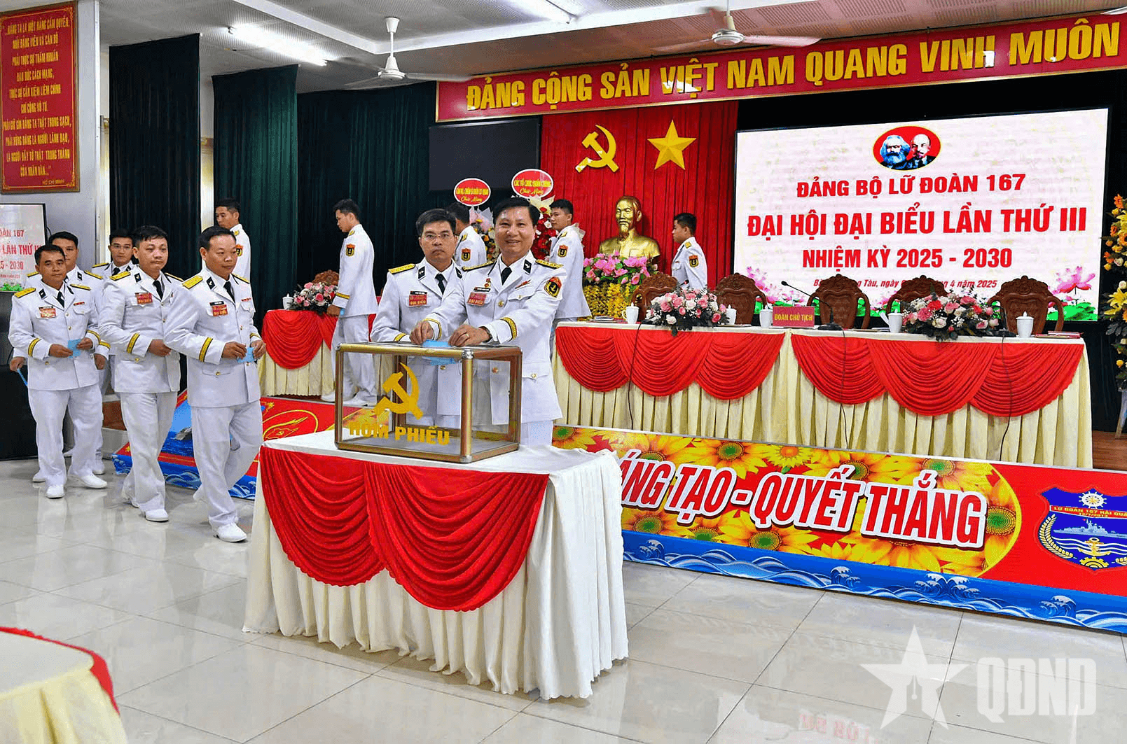 Đảng bộ Lữ đoàn 167 tổ chức thành công Đại hội nhiệm kỳ 2025-2030