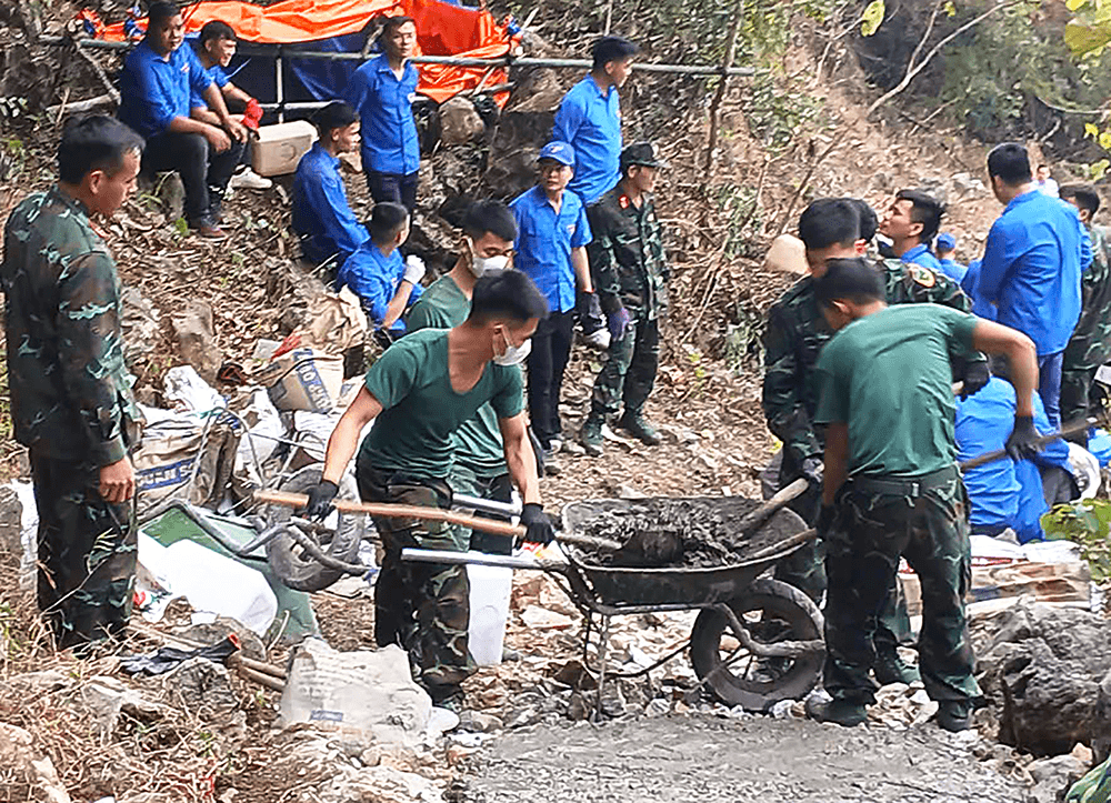 Con đường “thắm tình quân dân” ở Hòa An