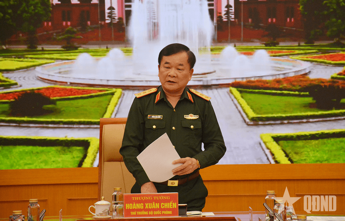Thượng tướng Hoàng Xuân Chiến chủ trì hội nghị rà soát công tác chuẩn bị cho giao lưu hữu nghị quốc phòng biên giới Việt - Trung