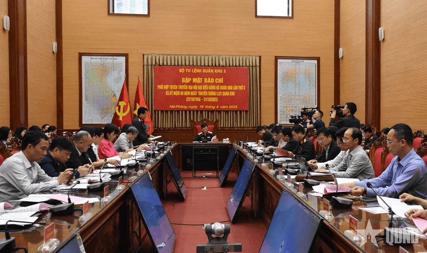 Quân khu 3: Tăng cường công tác phối hợp với các cơ quan báo chí