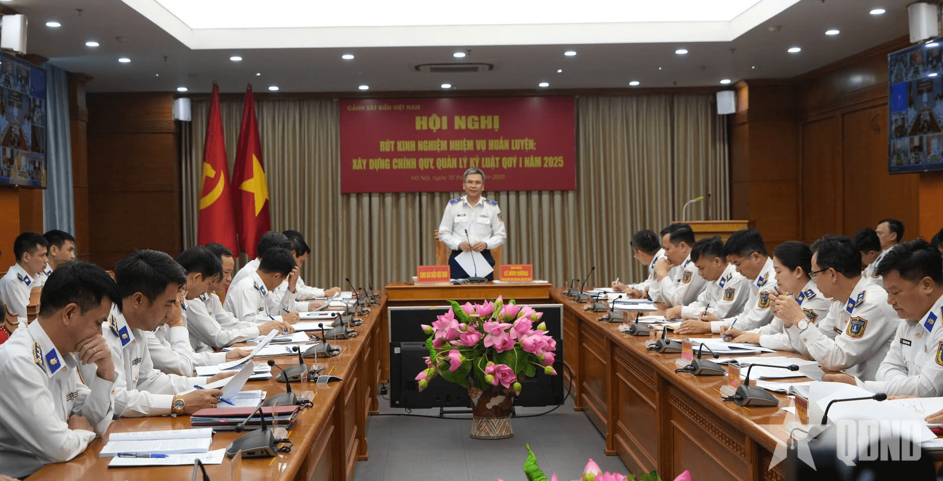Cảnh sát biển Việt Nam rút kinh nghiệm công tác huấn luyện Quý I-2025