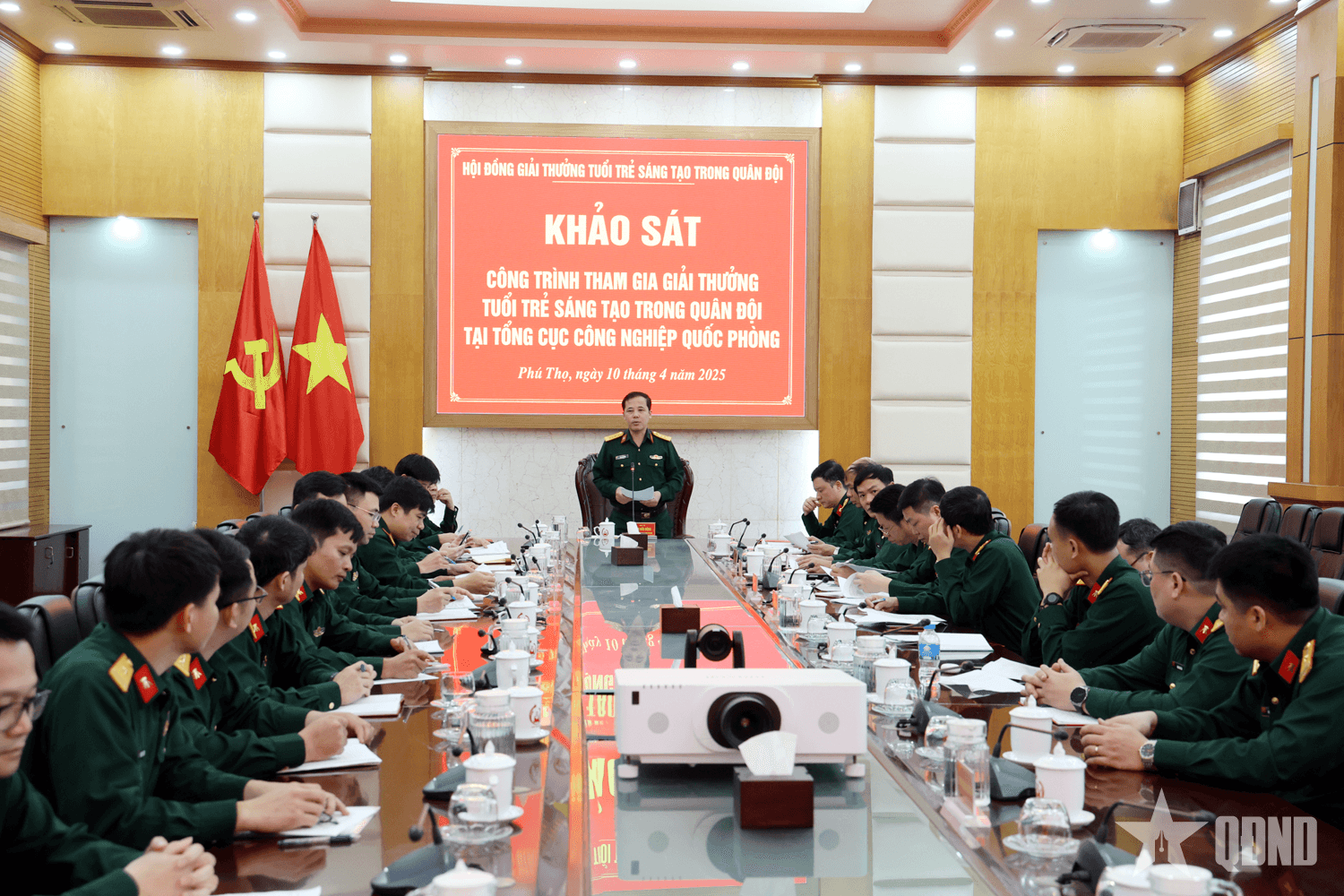 Nhiều công trình của Tổng cục Công nghiệp quốc phòng tham gia Giải thưởng Tuổi trẻ sáng tạo đạt chất lượng tốt